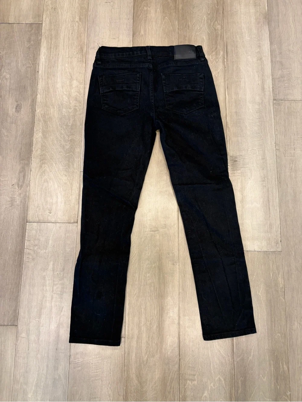 RSQ Men's Black Slim Straight Jeans